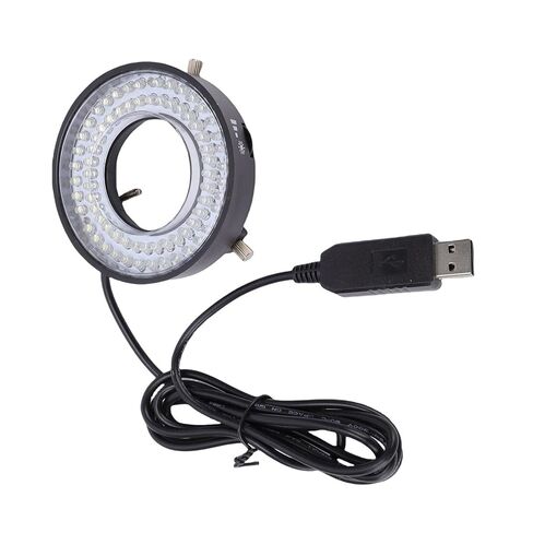 Microscope LED Light, 72 LED Adjustable Brightness Light, Uniform Source with USB Power, Ideal for Stereo Microscopes in Kuwait