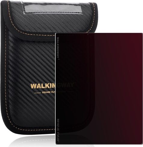 Walking Way ND0.9 (3 توقفات) مرشح ND مربع، 4 × 5.65 بوصة مرشح كثافة محايدة مربعة لـ Tilta، صندوق صغير غير لامع 30 طلاء متعدد الطبقات فائق النحافة HD مقاوم للماء والخدش مرشح عدسة مقاوم للزيت in Kuwait