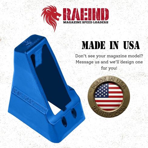 محمل السرعة RAEIND لمجلات Hi-Point C9 مقاس 9 مم الفردية، متوافق أيضًا مع مجلات Hi-Point 995-995TS، CF-380، C-9، 10TS Carbine، JCP40، JHP45 مقاس 9 مم in Kuwait