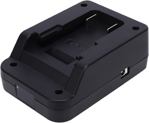 Asixxsix V Mount Battery Plate, Power Tool Battery to V Mount Plate Adapter, Type C PD 100W 5 Pin Interface with D Tap, DC Output & Type C Input Output for Camera Power Supply in Kuwait