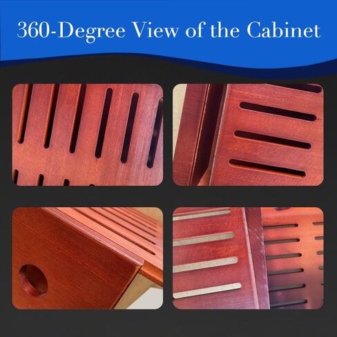Professional Wooden Chassis for Audio Studio, Heat-Dissipating Power Amplifier & PSU, DIY Preamplifier Enclosure, Desktop Headphone Amplifier Case with Sliding Lid, Pine Wood Material in Kuwait