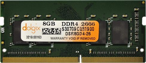 DOLGIX 16GB Kit (8GBx2) DDR4 2666Mhz (PC4-21300) SODIMM 260-Pin Laptop Memory in Kuwait