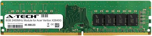 وحدة A-Tech 8 جيجابايت لجهاز Acer Veriton X2640G لسطح المكتب ولوحة الأم المتوافقة مع ذاكرة الوصول العشوائي DDR4 2400Mhz (ATMS360035A25820X1) in Kuwait