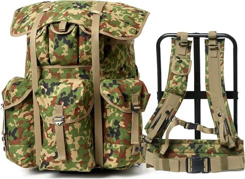 MT Military ALICE Medium Rucksack – 900D ALICE Pack with External Frame, Army Pack with 3 Front Pockets 50L in Kuwait