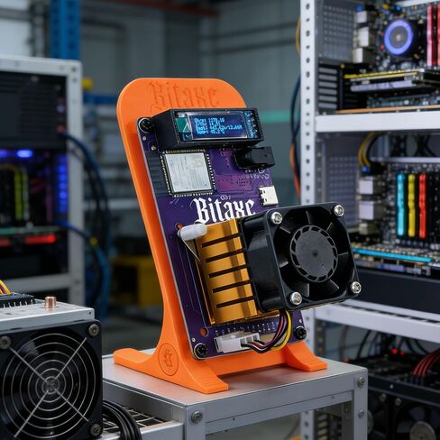 جهاز تعدين بيتكوين 1.27TH/s BM1370 Asic Chip 18W/TH BTC جهاز تعدين تشفير اليانصيب مع S21 Pro Asic ماكينة تعدين بيتكوينز مايكرو صامت للاستخدام المنزلي in Kuwait
