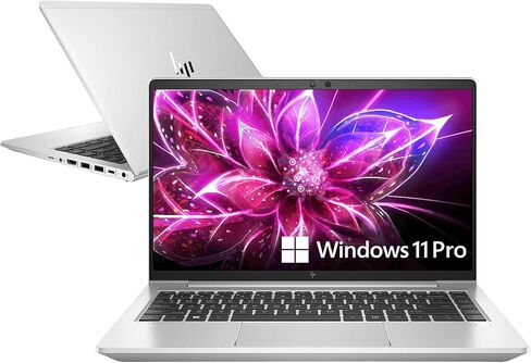 HP EliteBook 645 G9 14" FHD Business Laptop, AMD Ryzen 5 PRO 5675U, 8GB RAM, 256GB SSD, Backlit Keyboard, HDMI, Windows 11 Pro (Renewed) in Kuwait