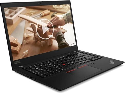كمبيوتر محمول Lenovo ThinkPad T490s مقاس 14 بوصة FHD، Intel رباعي النواة i7-8665U، ذاكرة الوصول العشوائي 16 جيجا، 512 جيجا SSD، بصمة الإصبع، CAM، HDMI، Windows 11 Pro ThinkPad Laptop (متجدد) in Kuwait