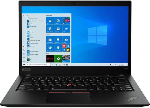 كمبيوتر محمول Lenovo ThinkPad T490s مقاس 14 بوصة FHD، Intel رباعي النواة i7-8665U، ذاكرة الوصول العشوائي 16 جيجا، 512 جيجا SSD، بصمة الإصبع، CAM، HDMI، Windows 11 Pro ThinkPad Laptop (متجدد) in Kuwait