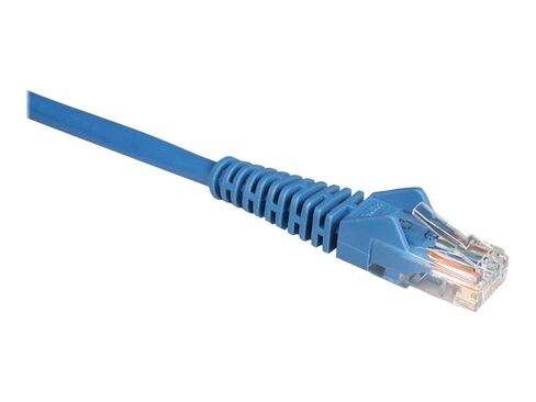 Tripp Lite Eaton Series N201-025-BL Cat6 Gigabit Ethernet Cable 25 ft Blue, RJ45 Snagless Molded UTP Patch Cord, PoE 10Gbps, 550MHz Cloud Care Pre-Configured Bundle Eligible (10 Pack) in Saudi Arabia
