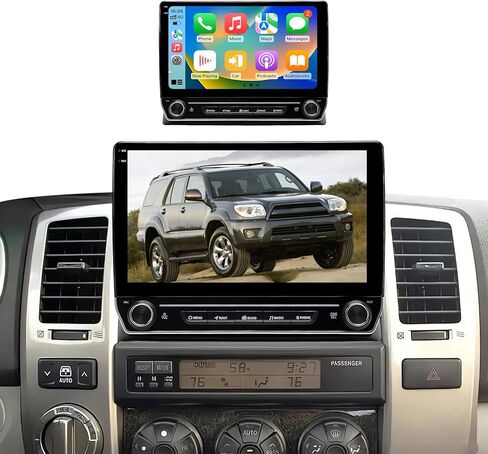 ستيريو راديو السيارة Android 14 متوافق مع Toyota 4Runner 2003-2009، شاشة لمس 10 بوصات CarPlay اللاسلكية ونظام Android التلقائي لتحديد المواقع والملاحة راديو FM ترقية بلوتوث HD كاميرا احتياطية 2 جيجابايت + 64 جيجابايت in Kuwait