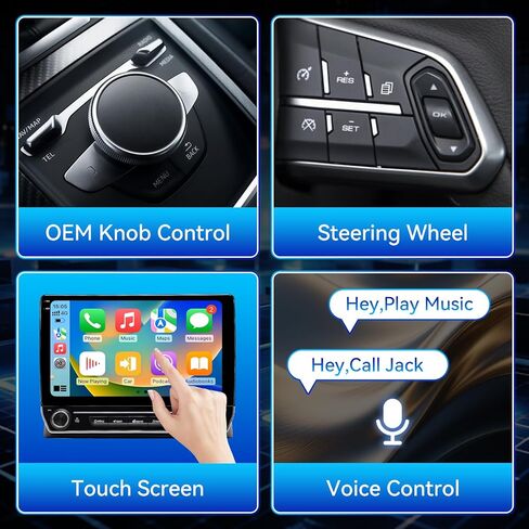 ستيريو راديو السيارة Android 14 متوافق مع Toyota 4Runner 2003-2009، شاشة لمس 10 بوصات CarPlay اللاسلكية ونظام Android التلقائي لتحديد المواقع والملاحة راديو FM ترقية بلوتوث HD كاميرا احتياطية 2 جيجابايت + 64 جيجابايت in Kuwait