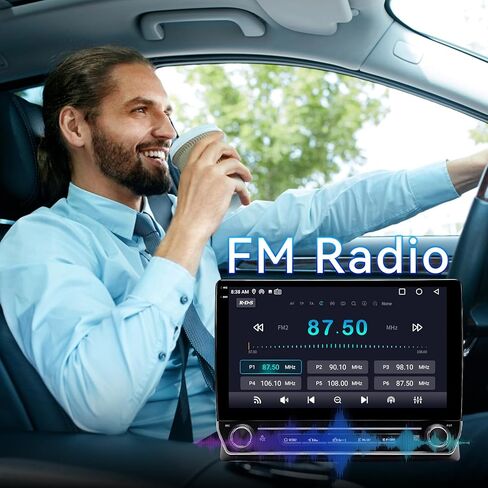 ستيريو راديو السيارة Android 14 متوافق مع Toyota 4Runner 2003-2009، شاشة لمس 10 بوصات CarPlay اللاسلكية ونظام Android التلقائي لتحديد المواقع والملاحة راديو FM ترقية بلوتوث HD كاميرا احتياطية 2 جيجابايت + 64 جيجابايت in Kuwait