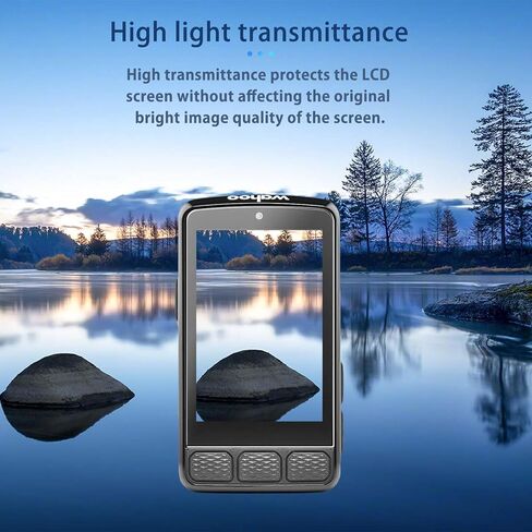 NOUKAJU [2pack] Screen Protector for Wahoo ELEMNT ROAM V3, HD Protective Film,6h Hardness,Scratch,Anti-Fingerprin,Protective Film for Wahoo ELEMNT ROAM V3 Computer(Not tempered glass) in Kuwait