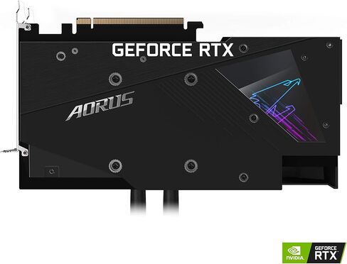 بطاقة رسومات GIGABYTE AORUS GeForce RTX 3080 XTREME WATERFORCE 10G، نظام تبريد WATERFORCE، 10 جيجابايت 320 بت GDDR6X، بطاقة فيديو GV-N3080AORUSX W-10GD in Kuwait