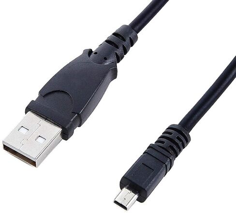MaxLLTo USB كابل شحن كابل نقل بيانات الكاميرا لباناسونيك لوميكس DMC-FZ1 DMC-FZ10 DMC-FZ15 DMC-FZ18 DMC-FZ2 in Kuwait