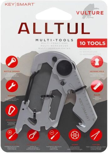 كي سمارت 1-Tools-in-1 Alltul Multitool Vulture، ستانلس ستيل، KS824-SS-VLT in Kuwait