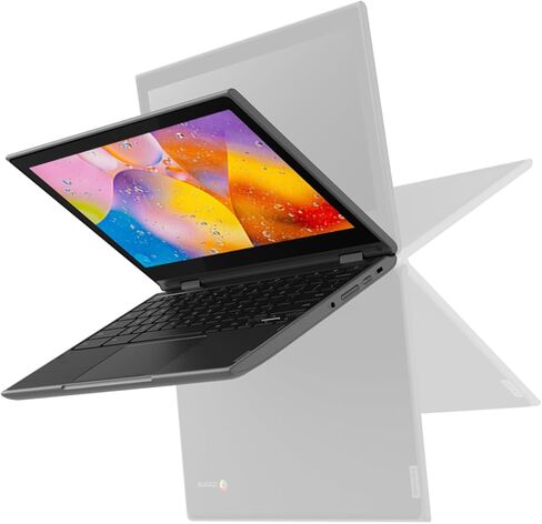 لاب توب لينوفو 300E Gen2 كروم بوك 2 في 1 - شاشة لمس عالية الدقة 11.6 بوصة، سيليرون N4020 (حتى 2.8 جيجا هرتز)، ذاكرة وصول عشوائي 4 جيجا، 32 جيجا اس اس دي - مفصلة مرنة 360 درجة للتعليم - نظام تشغيل كروم - تخطيط لوحة المفاتيح اليابانية (متجدد) in Kuwait