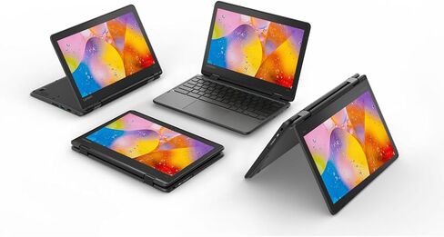 لاب توب لينوفو 300E Gen2 كروم بوك 2 في 1 - شاشة لمس عالية الدقة 11.6 بوصة، سيليرون N4020 (حتى 2.8 جيجا هرتز)، ذاكرة وصول عشوائي 4 جيجا، 32 جيجا اس اس دي - مفصلة مرنة 360 درجة للتعليم - نظام تشغيل كروم - تخطيط لوحة المفاتيح اليابانية (متجدد) in Kuwait