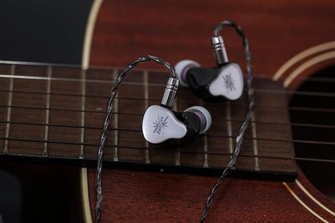 Linsoul Kiwi Ears KE4 داخل شاشة الأذن، 2DD+2BA سماعة أذن هجينة وKiwi Ears Allegro Mini Portable IEM DAC، مكبر صوت داخل الأذن in Kuwait