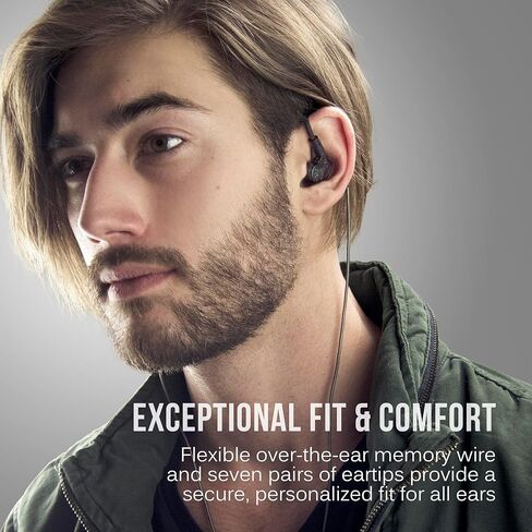 سماعات أذن MEE audio M6 PRO من الجيل الثاني داخل الأذن، حزمة مقبس صوت 3.5 مم مع كابل سماعة رأس USB-C، سماعات أذن IEM عازلة للضوضاء، كابلات قابلة للفصل، ميكروفون وجهاز تحكم عن بعد بثلاثة أزرار، أسود in Kuwait