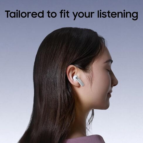 سماعات أذن Samsung Galaxy Buds 4 (2026) AI True Wireless Bluetooth، إلغاء الضوضاء، صوت عالي الدقة، مكبر صوت أحادي الاتجاه، ملاءمة جديدة، IP54، ترجمة حية، أسود (متجدد) in Kuwait