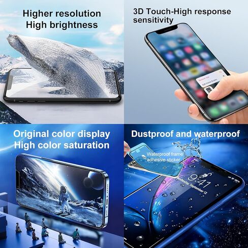 قطعة بديلة لشاشة iPhone 15 Pro Max LCD مقاس 6.7 بوصة - محول رقمي يعمل باللمس مع أدوات إصلاح، متوافق مع الموديلات (A2994، A2995، A2996، A2997) in Kuwait