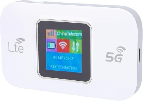 Sorandy 5G Mobile Hotspot Router, 300Mbps High Speed Portable WiFi Device, 10 Devices Connectivity Router for Travel, Outdoor, Home & Office in Kuwait