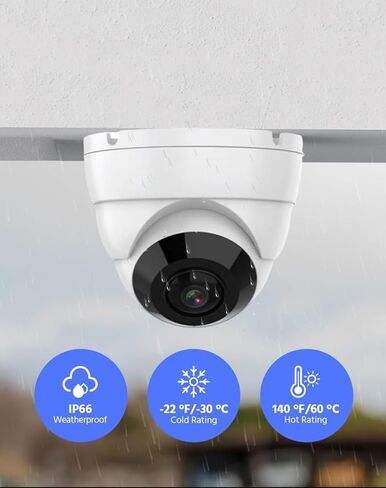 1080P 2MP 180 درجة زاوية واسعة تناظرية Coax BNC قبة كاميرا مراقبة HD-TVI/CVI/AHD/960H تناظرية 4 في 1 فائقة الهجين HD CCTV مراقبة 1.8 مم عدسة عين السمكة خارجية/داخلية رؤية ليلية ونهارية بالأشعة تحت الحمراء in Kuwait