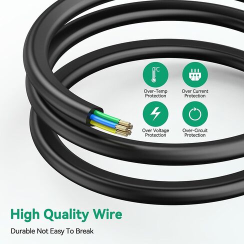 5FT AC Power Cord Cable Compatible with Retekess TR633 TR604 TR618 AM FM Radio, Replacement Speaker AC Power Plug in Wall Radio in Kuwait