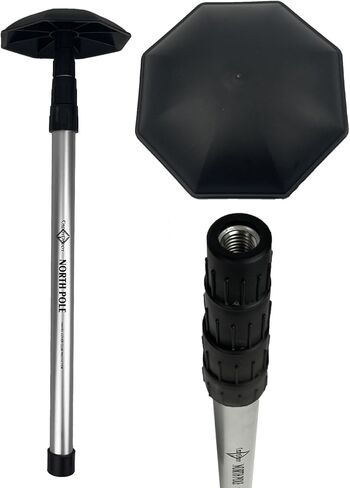 CaddyDaddy Golf North Pole Golf Club Protector Travel Support Arm, Black/Silver in Saudi Arabia