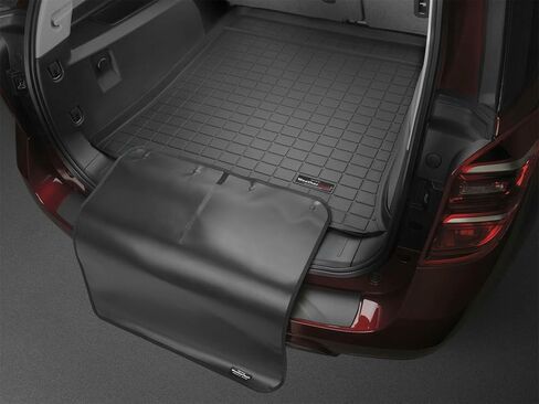 WeatherTech Cargo Trunk Liner for Hyundai Tucson Hybrid - Behind 2nd Row w/Bumper Protector (401470SK) Black in Saudi Arabia