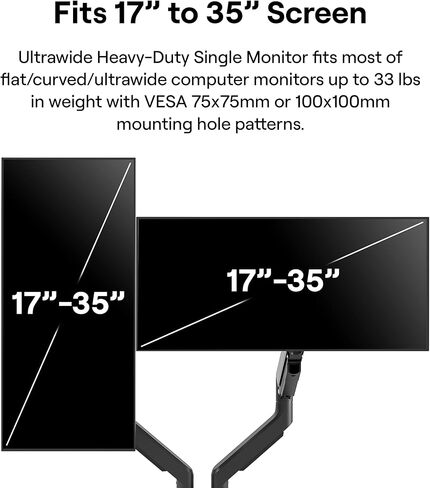 Pixio PS2D Ultrawide Heavy-Duty Premium Dual Monitor Arm with Black HDMI 2.1 Cable Ultra Certified Ultra High Speed 10FT 8K 60Hz 4K 120Hz Nylon Braided in Kuwait