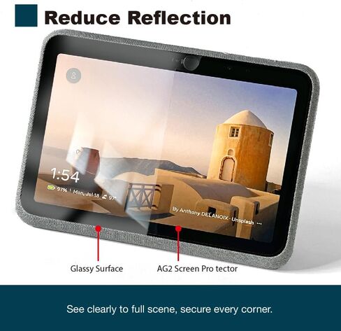 واقي شاشة مضاد للتوهج لجهاز Facebook New Portal Go مقاس 10 بوصات in Kuwait