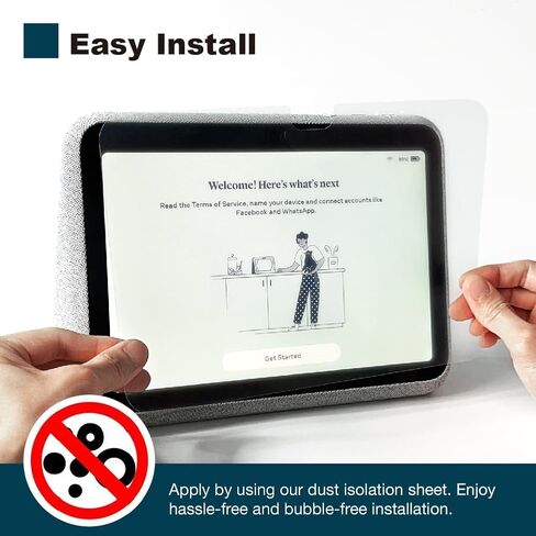 واقي شاشة مضاد للتوهج لجهاز Facebook New Portal Go مقاس 10 بوصات in Kuwait