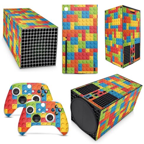 أغلفة بناء GNG المتوافقة مع ملصق Vinal لوحدة التحكم XBOX Series X + 2 مجموعة وحدة تحكم in Kuwait