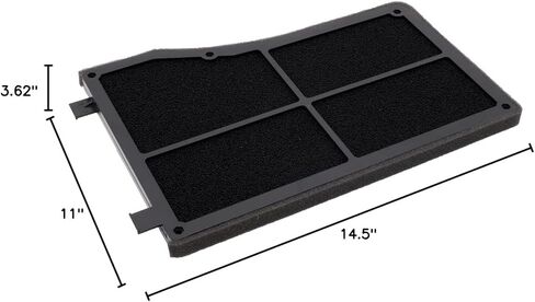 Luberfiner CAF24024 Cabin Air Filter Fits Select Peterbilt 5S013817; Peterbilt 386, 388 Trucks (2010-on) in Saudi Arabia