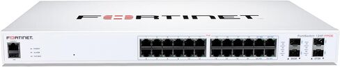 Fortinet FS-124F-FPOE FortiSwitch 124F-FPOE 24-Port PoE Layer 2 Managed Switch (Renewed) in Kuwait