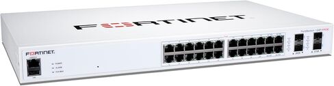 Fortinet FS-124F-FPOE FortiSwitch 124F-FPOE 24-Port PoE Layer 2 Managed Switch (Renewed) in Kuwait