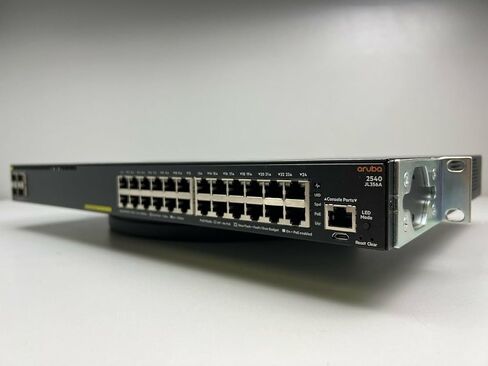 HP Aruba JL356A 2540-24G-POE+ محول 24 منفذ PoE+ (متجدد) in Kuwait