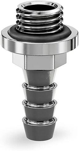 EKWB EK-Pro G1/8" تركيب بارب، 6 مم، نيكل، عبوتان in Kuwait