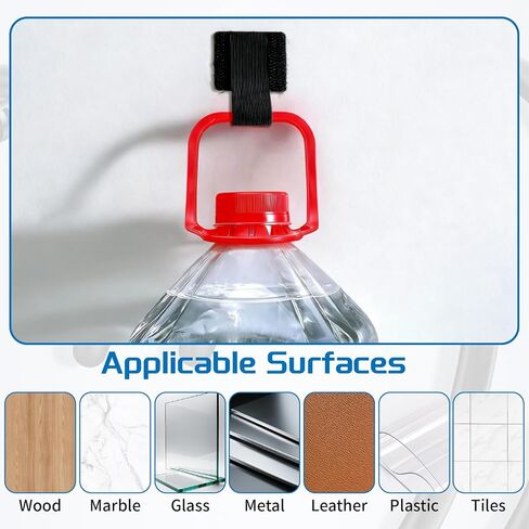 Cable Management - 50pcs Self Reusable Cable Straps Adhesive Cord Organizer Strips,Under Desk Wire Ties for TV Computer Ethernet Cords Electronics in Kuwait