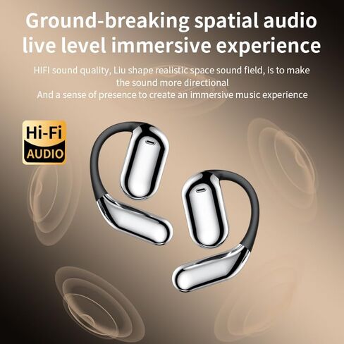 AI Translator Earbuds,144 Language Translation Earphones Real Time with APP, Open Ear Buds Translating Headphone with Charging Case 16SPRO,Blue in Kuwait
