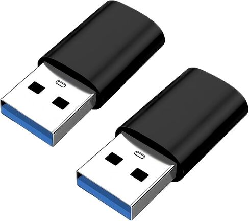 محول USB إلى USB C، محول USB إلى C متوافق مع Galaxy S20-25، CarPlay، Google Pixel والمزيد (عبوتان) in Kuwait