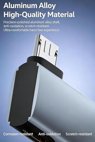 استبدال 2 في 1 محول Micro-USB إلى USB، سلك طاقة كابل OTG متوافق مع Fire Stick، متوافق مع تلفزيون Samsung PlayStation Classic Toshiba والمزيد in Kuwait