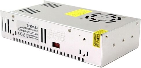 مصدر طاقة من نوع الهيكل 12V600W تحويل التيار الكهربائي Ac220V إلى DC12V محول تيار مستمر مزود الطاقة in Kuwait