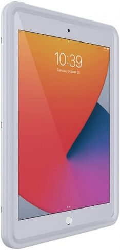 حافظة OtterBox ResQ Series مقاومة للماء والغبار لأجهزة iPad الجيل السابع والثامن والتاسع (شاشة 10.2 بوصة - إصدار 2019 و2020 و2021) - حزمة احترافية - رمادي in Kuwait