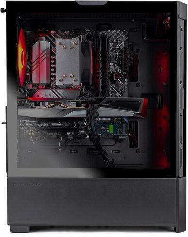 جهاز كمبيوتر Skytech Gaming Blaze4 Mini Gaming، AMD Ryzen 5 5500 3.6 جيجا هرتز، NVIDIA RTX 5060 Ti 8 جيجا بايت VRAM، 1 تيرابايت NVMe SSD، 16 جيجا بايت DDR4 RAM 3200، 650 واط Gold PSU، WI-FI 5، Windows 11، سطح المكتب in Kuwait