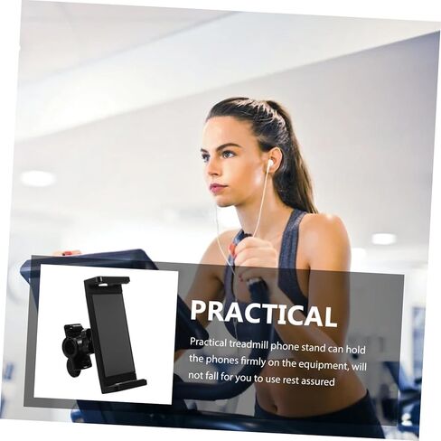 Toddmomy Treadmill Flat Support سطح المكتب المحمول اللوحي حامل الهاتف حامل الفضيات مراقب الكمبيوتر المحمول in Kuwait