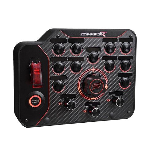 SIM-PANEL PC Sim Racing Gen 2 Button Box (Horizontal Layout) in Kuwait