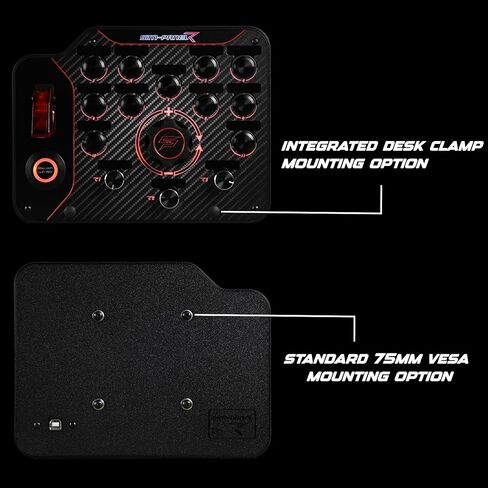SIM-PANEL PC Sim Racing Gen 2 Button Box (Horizontal Layout) in Kuwait